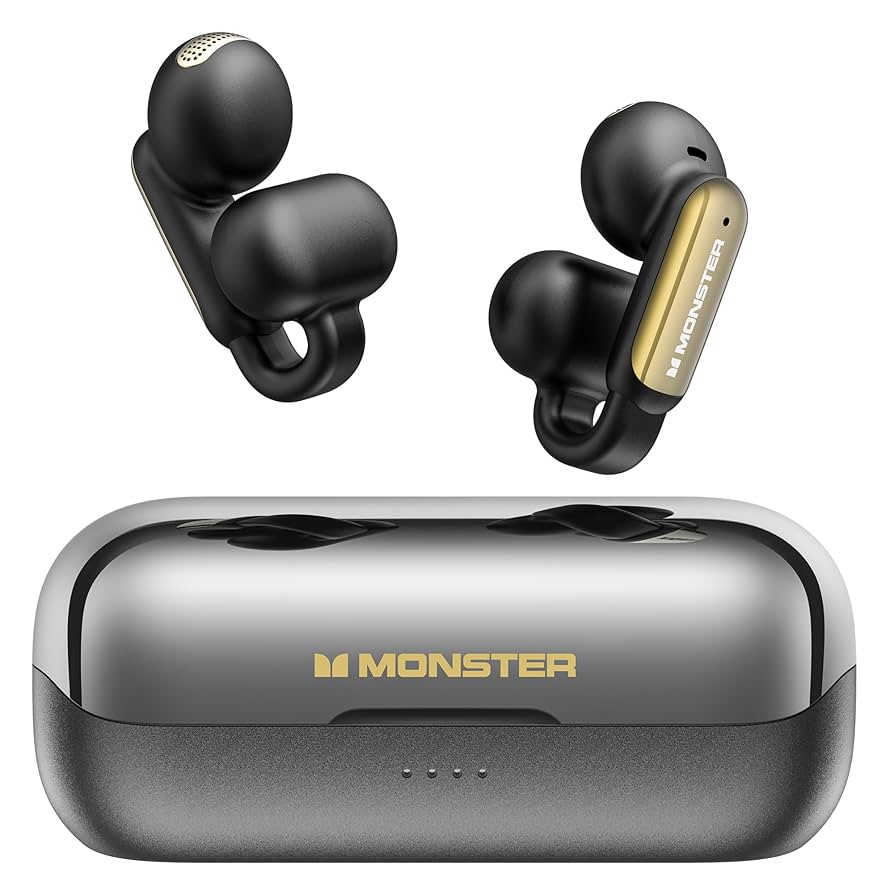 Amazon.com: Monster Open AC601 Wireless Earbuds, Crystal